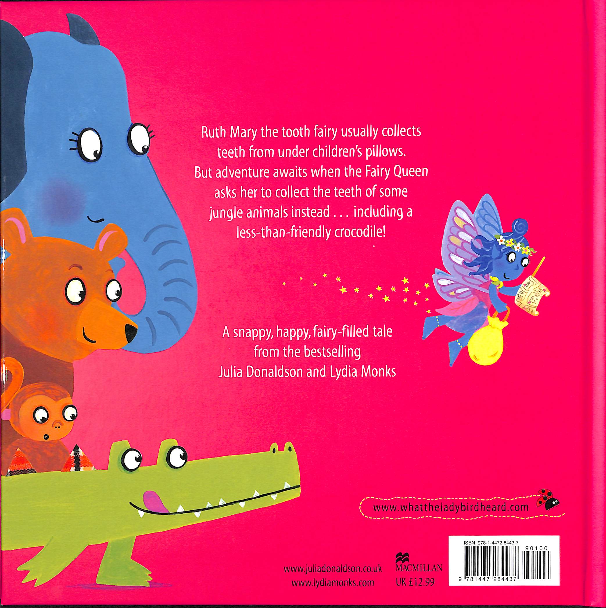 Tooth Fairy Pillow Kit W/Tooth Fairy 20 Moments Of Tooth