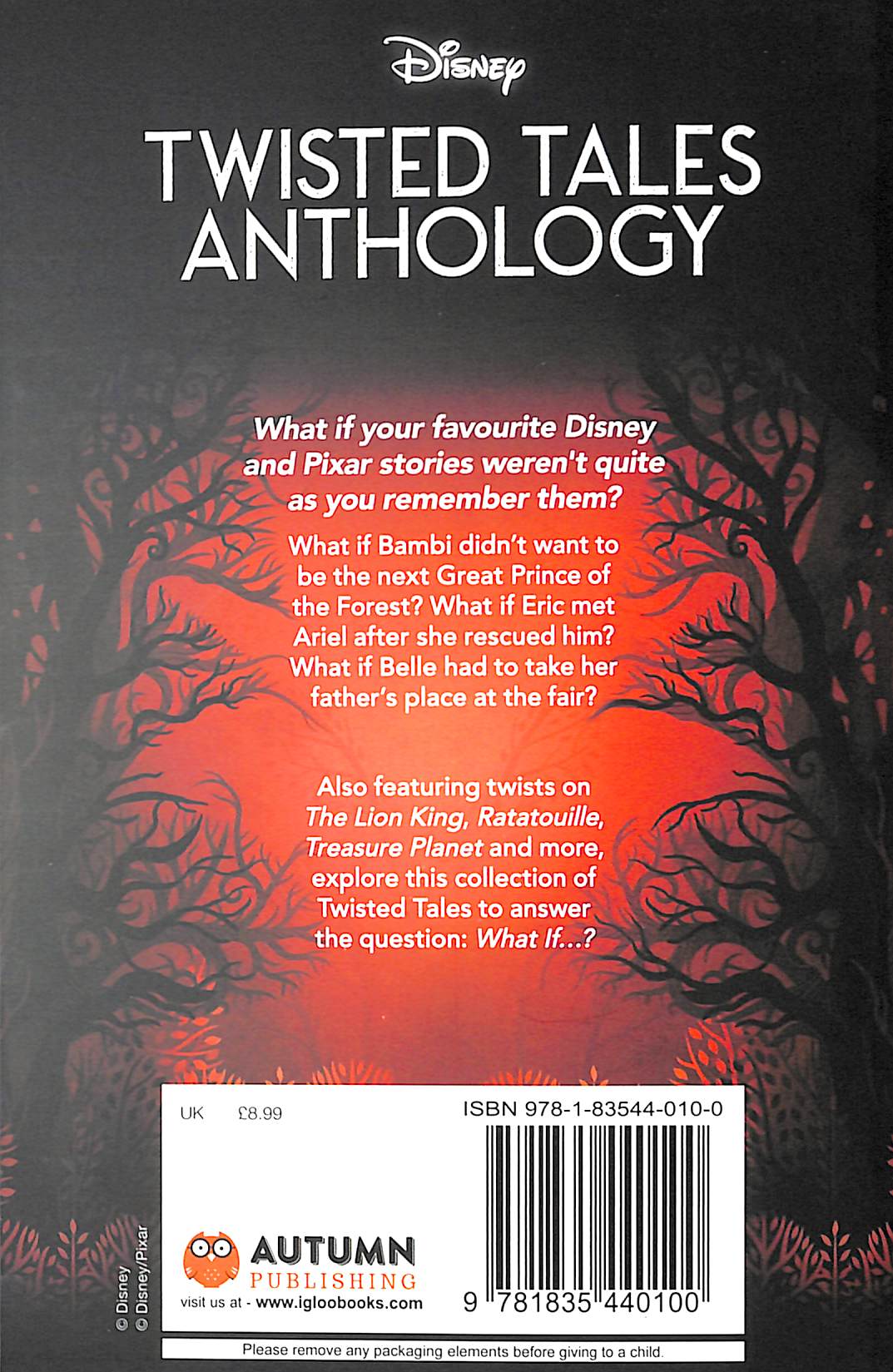 Disney: Twisted Tales Anthology Vol. 1 by Walt Disney (9781835440100 ...