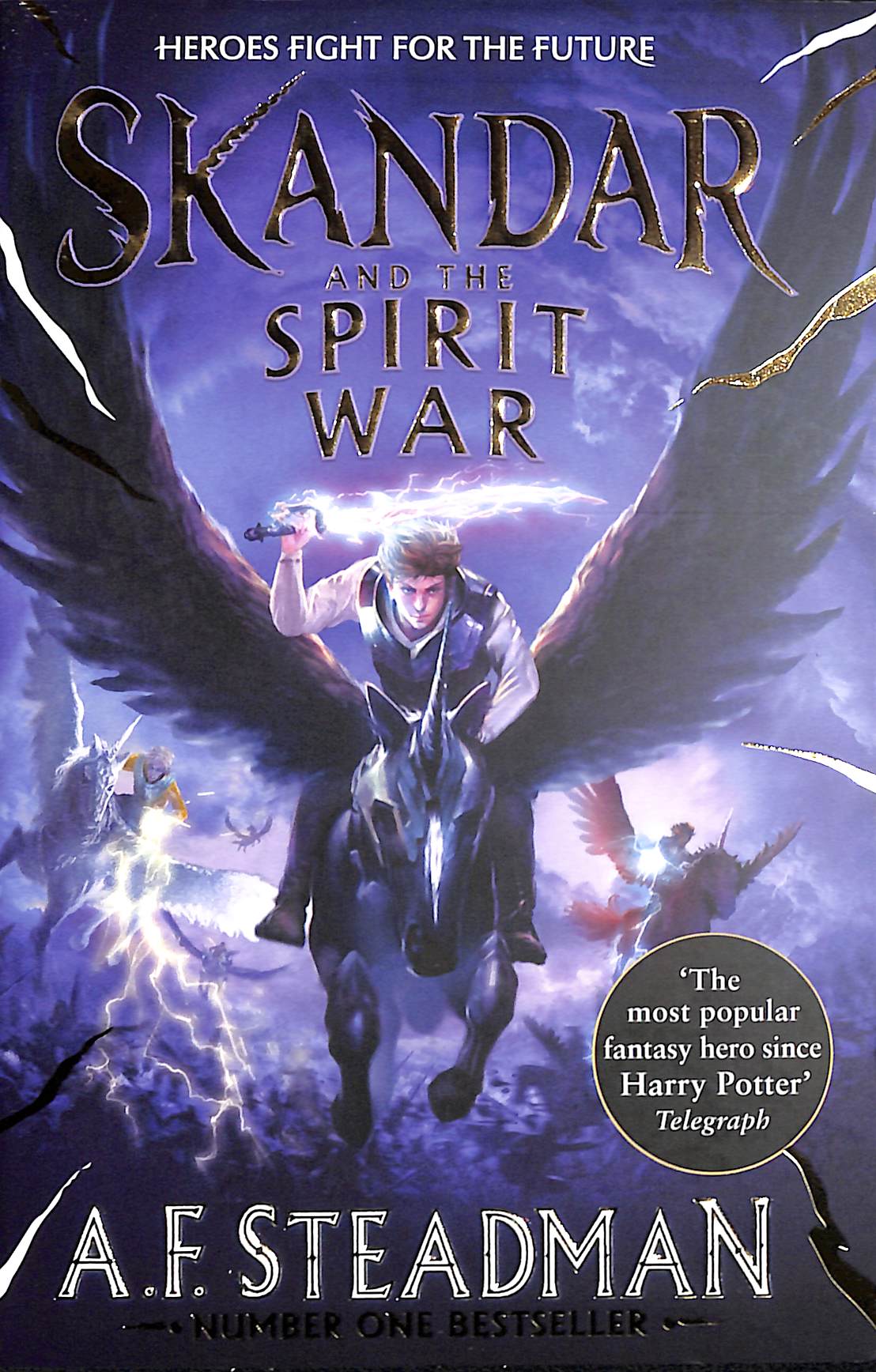 Skandar and the Spirit War by Steadman, A.F. (9781398524774) Browns