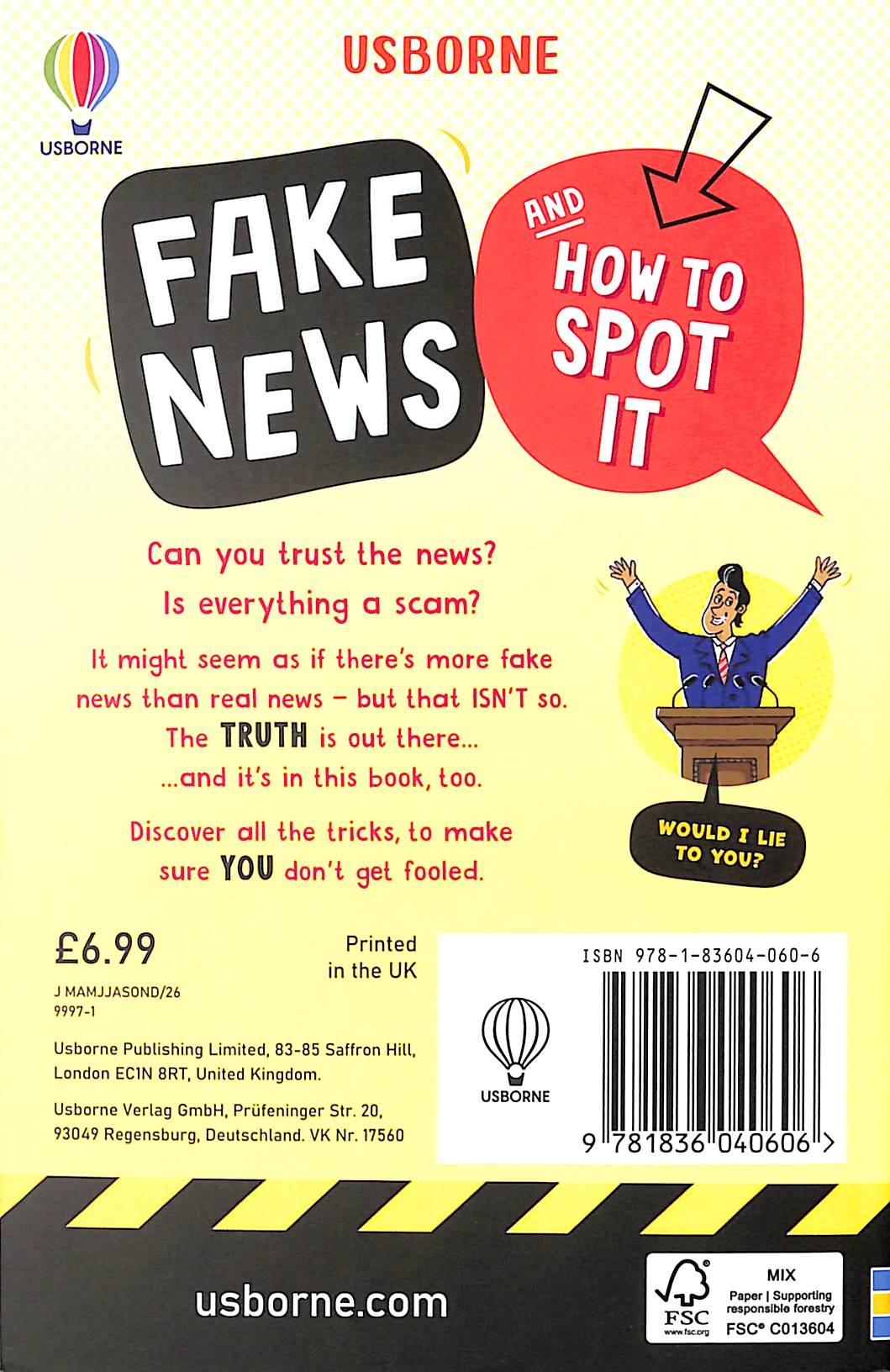 Fake News And How To Spot It by Bathie, Holly (9781836040606) | Browns ...