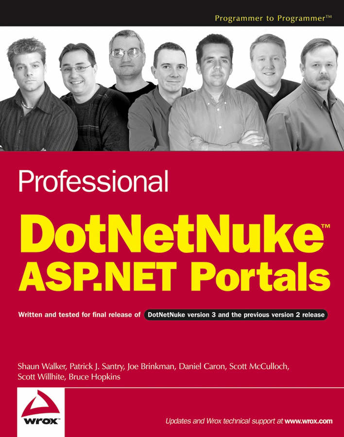Jacket image for Professional DotNetNuke ASP.Net portals