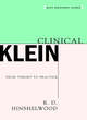 Image for Clinical Klein  : from theory to practice