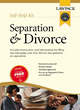 Image for Separation &amp; divorce  : includes instructions and information for filing and managing your own divorce and guidance on separation