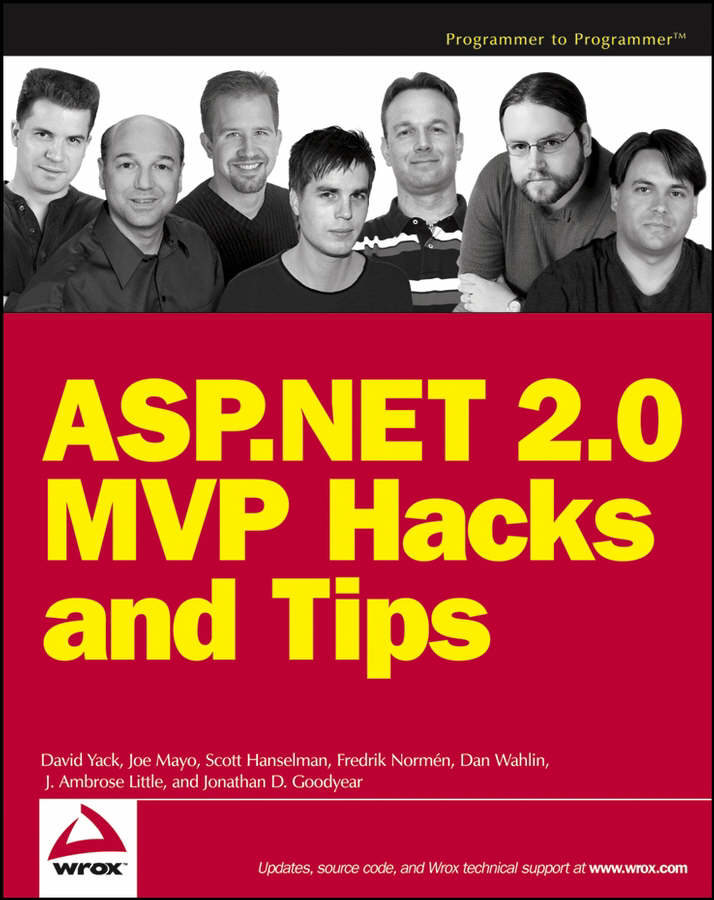 Jacket image for ASP.Net 2.0 MVP hacks and tips