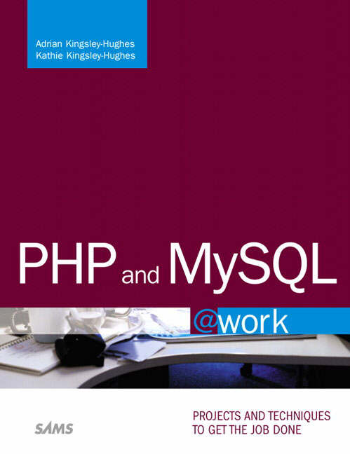 Jacket image for PHP and MySQL at work