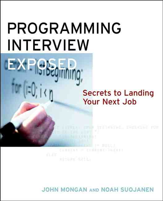 Jacket image for Programming interviews exposed