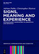 Image for Signs, meaning and experience  : integrational approaches to linguistics and semiotics