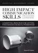 Image for High impact communication skills for managers &amp; supervisors  : 12 essential principles for getting your message heard &amp; understood