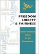 Image for Freedom, liberty and fairness  : Liberal Democrat values for the 21st century