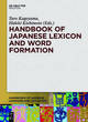 Image for Handbook of Japanese Lexicon and Word Formation