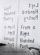 Image for Left Handed Poetry from a Right Handed Poet