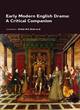 Image for Early Modern English Drama: A Critical Companion