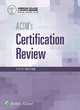 Image for ACSM&#39;s certification review