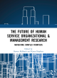 Image for The future of human service organizational &amp; management research  : navigating complex frontiers