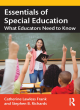Image for Essentials of special education  : what educators need to know