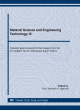 Image for Material Science and Engineering Technology IX