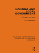 Image for Housing and local government  : in England and Wales