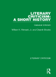 Image for Literary criticism  : a short historyVolume 1,: Classical criticism