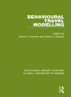 Image for Behavioural travel modelling