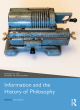 Image for Information and the history of philosophy