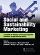 Image for Social and sustainability marketing  : a casebook for reaching your socially responsible consumers through marketing science