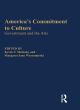 Image for America&#39;s commitment to culture  : government and the arts