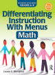 Image for Differentiating instruction with menus: Math (grades 6-8)
