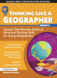 Image for Thinking like a geographer  : lessons that develop habits of mind and thinking skills for young geographers in grade 2