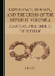 Image for Experience, Reason, and the Crisis of the Republic Volume 2