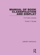 Image for Manual of book classification and display  : for public libraries