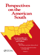 Image for Perspectives on the American South  : an annual review of society, politics, and culture