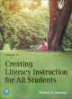 Image for Creating literacy instruction  : for all students