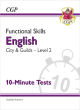 Image for Functional skills English  : City &amp; GuildsLevel 2,: 10-minute tests