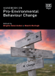 Image for Handbook on Pro-Environmental Behaviour Change