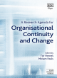 Image for A Research Agenda for Organisational Continuity and Change