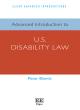 Image for Advanced introduction to U.S. disability law