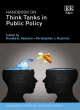 Image for Handbook on Think Tanks in Public Policy