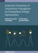 Image for Analytical evaluation of uncertainty propagation for probabilistic design optimisation