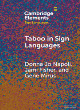 Image for Taboo in sign languages