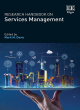 Image for Research handbook on services management