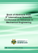 Image for Book of Abstracts from 9th International Scientific Conference on Advances in Mechanical Engineering