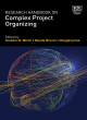 Image for Research handbook on complex project organizing