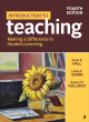 Image for Introduction to teaching  : making a difference in student learning