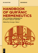 Image for Handbook of Qur®åanic hermeneuticsVolume 4,: Qur®åanic hermeneutics in the 19th and 20th century