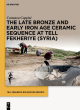 Image for The Late Bronze and Early Iron Age ceramic sequence at Tell Fekheriye (Syria)
