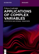 Image for Applications of Complex Variables