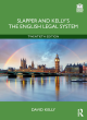 Image for Slapper and Kelly&#39;s the English legal system