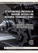 Image for 4th International Conference on Machining, Materials and Mechanical Technologies (IC3MT)