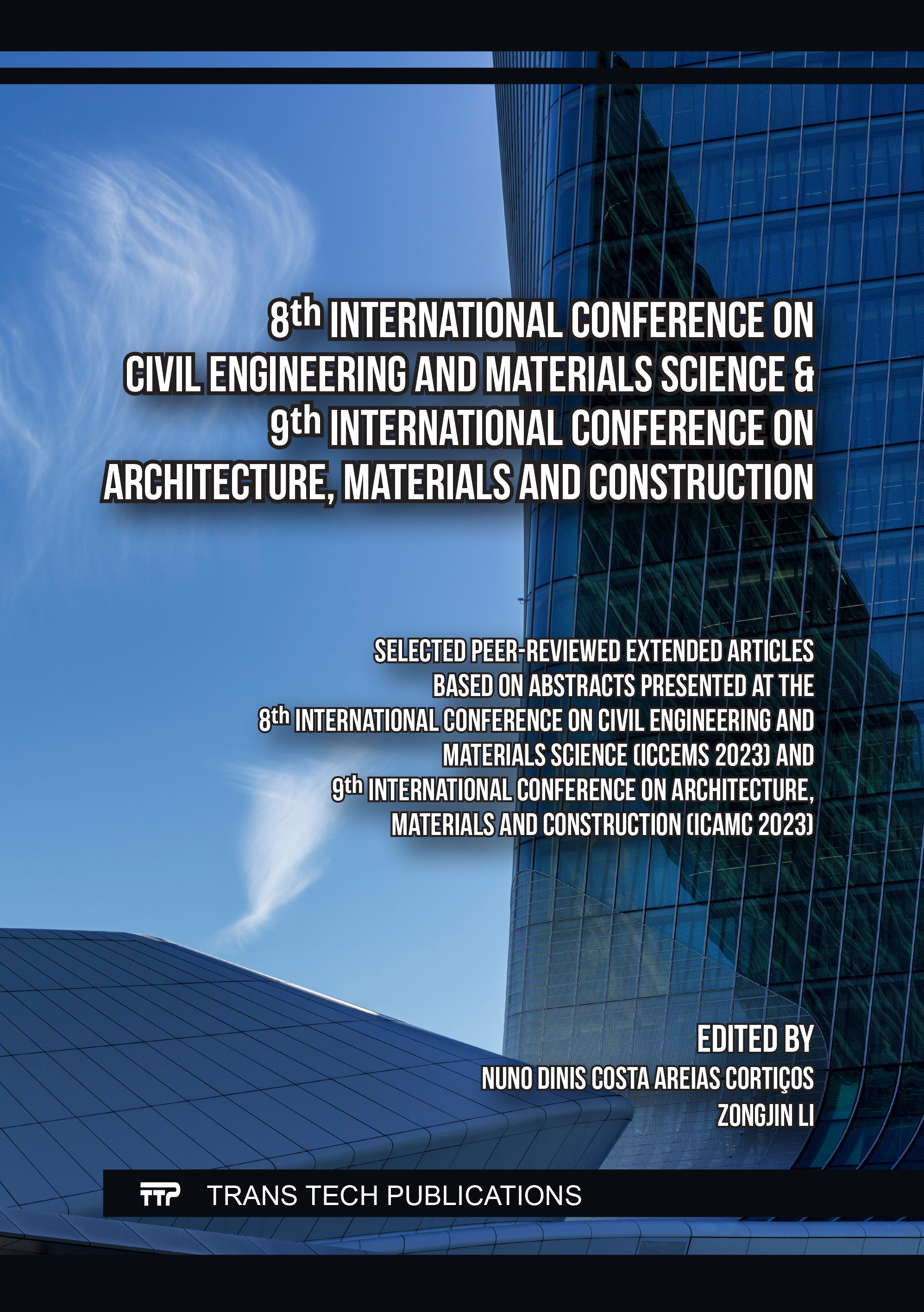 8th International Conference on Civil Engineering and Materials Science ...