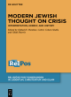 Image for Modern Jewish thought on crisis  : interpretation, heresy, and history